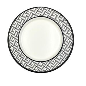 Conjunto de 6 Pratos Sobremesa Wonders Acetinado